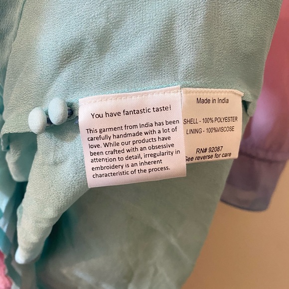 Rococo Sand Ciel Rainbow dress size med - Picture 8 of 10